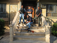 Alliance Partner Mike Douglas and the SKA Security detail in Baghdad